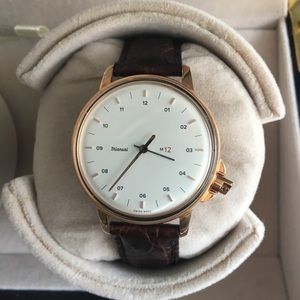 Men’s Miansai Watch with croc wristband